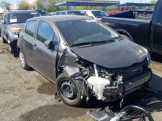 VNKKTUD35GA056703 - 2016 TOYOTA YARIS L GRAY photo 1