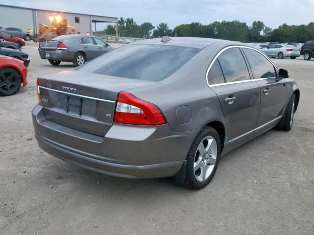 YV1AS982X71026547 - 2007 VOLVO S80 3.2 GRAY photo 4