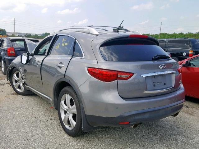 JN8AS1MW1AM851399 - 2010 INFINITI FX35 GRAY photo 3