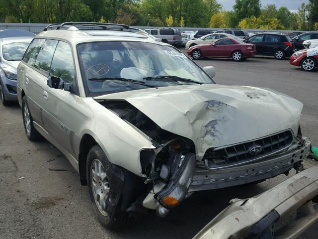 4S3BH686947644249 - 2004 SUBARU LEGACY OUT TAN photo 1