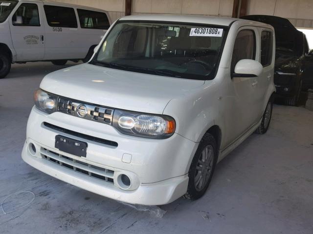 JN8AZ2KR0BT213540 - 2011 NISSAN CUBE BASE WHITE photo 2