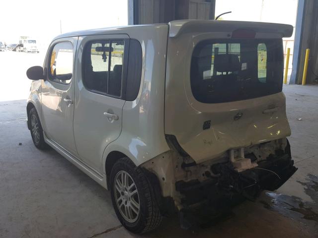 JN8AZ2KR0BT213540 - 2011 NISSAN CUBE BASE WHITE photo 3