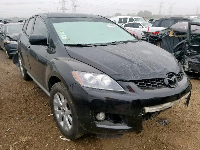 JM3ER29L280194537 - 2008 MAZDA CX-7 BLACK photo 1