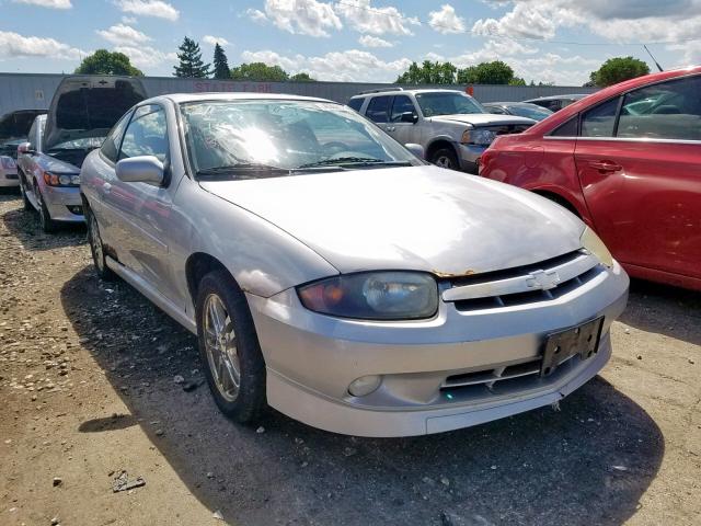 1G1JH14FX37219330 - 2003 CHEVROLET CAVALIER L SILVER photo 1