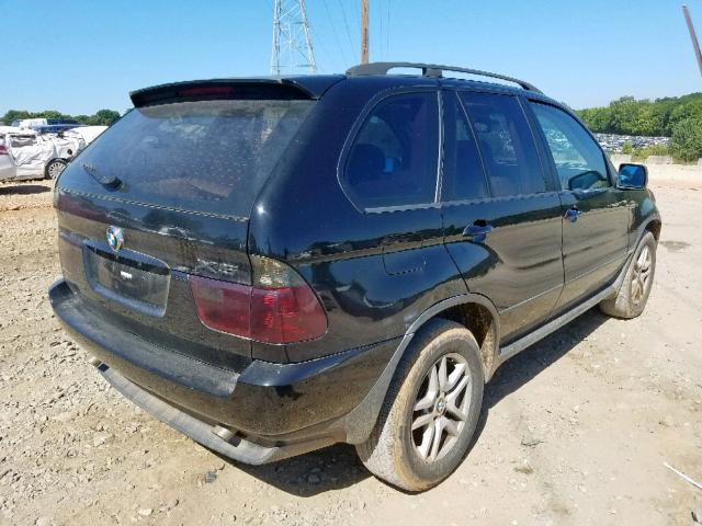 5UXFA13536LY41966 - 2006 BMW X5 3.0I BLACK photo 4