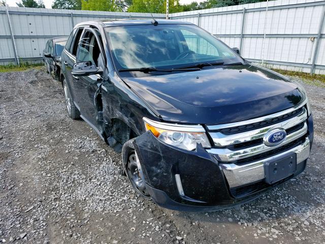 2FMDK4KC2EBA98301 - 2014 FORD EDGE LIMIT BLACK photo 1