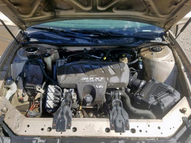 2G2WP522641209811 - 2004 PONTIAC GRAND PRIX GOLD photo 7