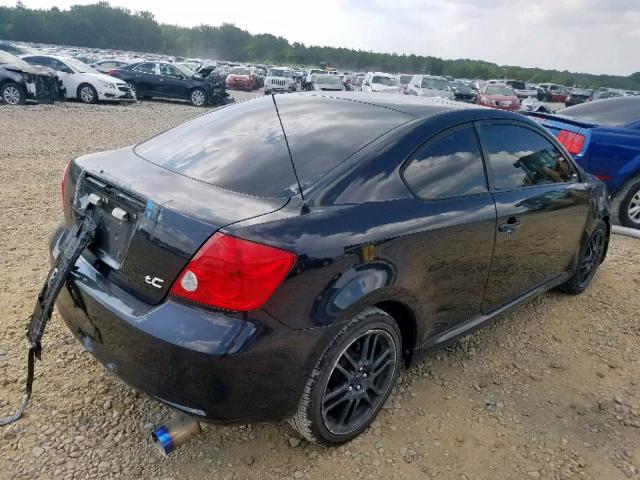 JTKDE177360131467 - 2006 TOYOTA SCION TC შავი ფოტო 4