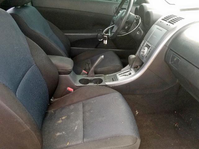 JTKDE177360131467 - 2006 TOYOTA SCION TC შავი ფოტო 5
