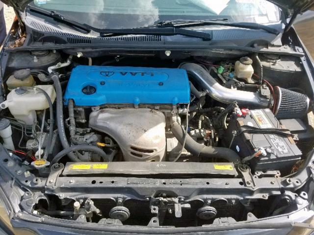 JTKDE177360131467 - 2006 TOYOTA SCION TC შავი ფოტო 7