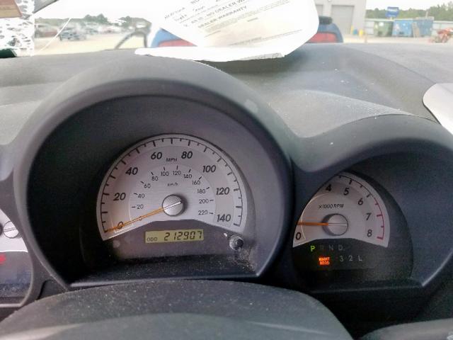 JTKDE177360131467 - 2006 TOYOTA SCION TC შავი ფოტო 8