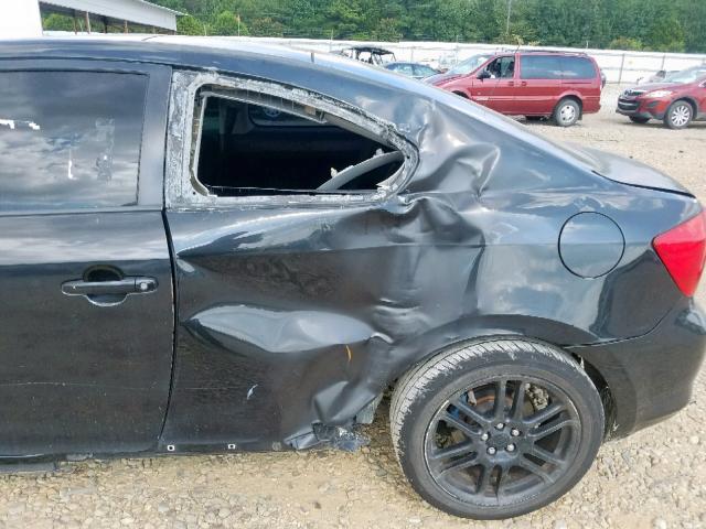 JTKDE177360131467 - 2006 TOYOTA SCION TC შავი ფოტო 9
