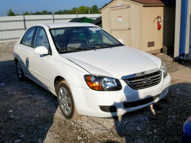 KNAFE221095656564 - 2009 KIA SPECTRA EX WHITE photo 1