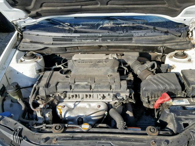 KNAFE221095656564 - 2009 KIA SPECTRA EX WHITE photo 7