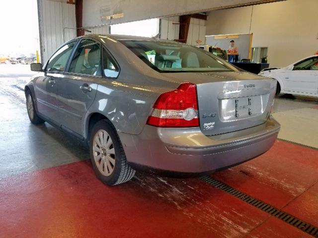 YV1MS382342025417 - 2004 VOLVO S40 2.4I GRAY photo 3