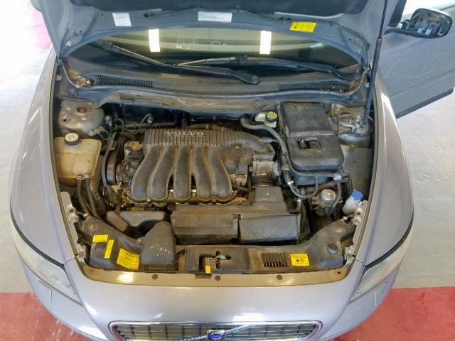 YV1MS382342025417 - 2004 VOLVO S40 2.4I GRAY photo 7