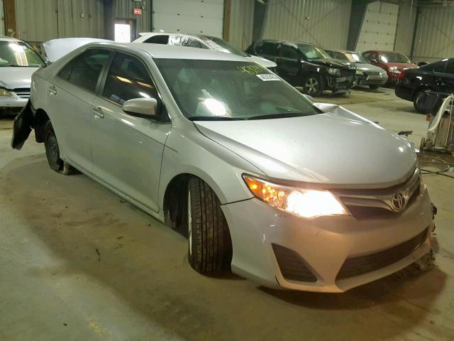 4T1BF1FK0CU126566 - 2012 TOYOTA CAMRY BASE SILVER photo 1