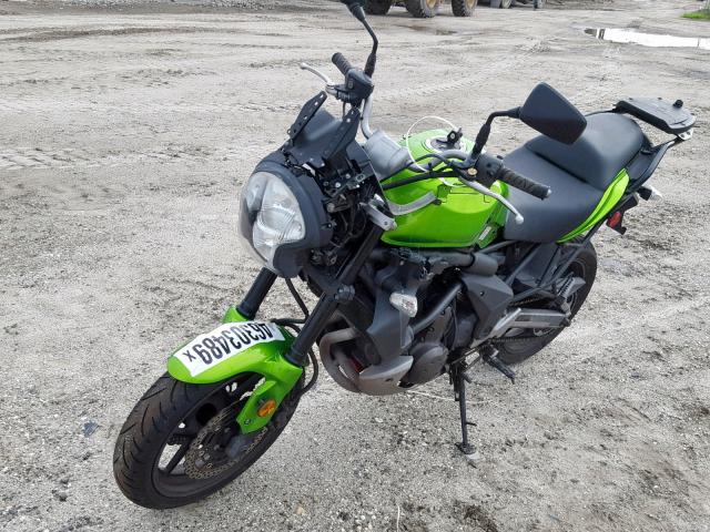 JKALEEA109A037098 - 2009 KAWASAKI LE650 A GREEN photo 2