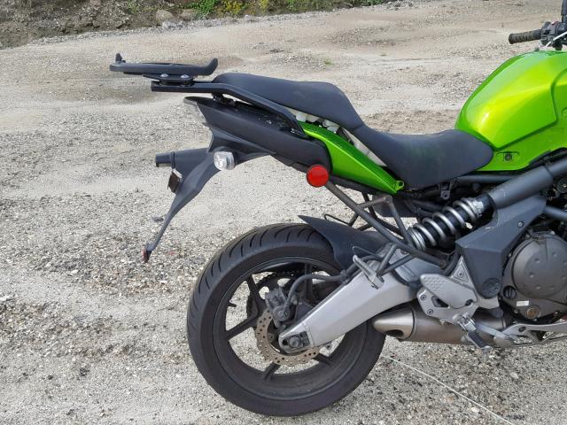 JKALEEA109A037098 - 2009 KAWASAKI LE650 A GREEN photo 5