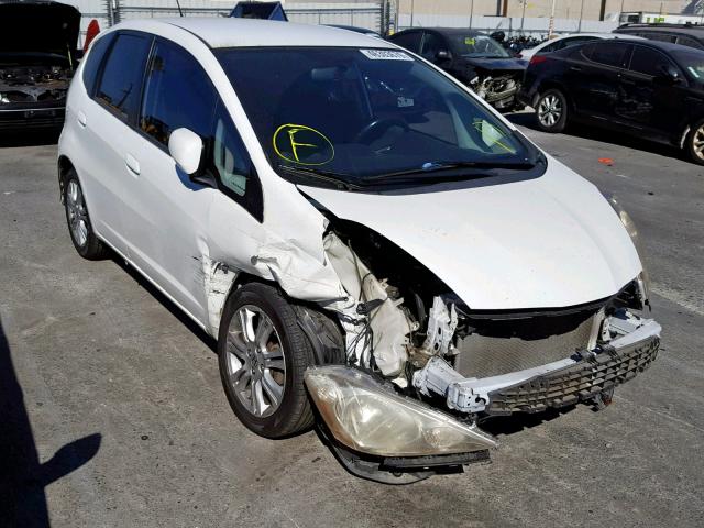 JHMGE8H55BC001806 - 2011 HONDA FIT SPORT WHITE photo 1