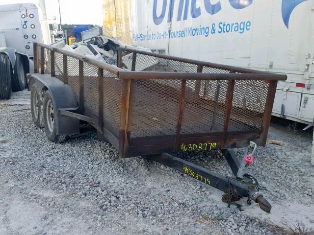 2017HMDETRA1LER - 2017 UTILITY TRAILER BLACK photo 1