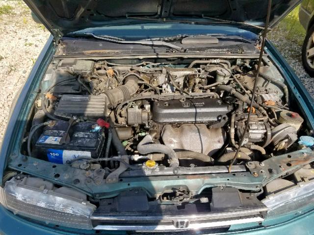 1HGCB7696PA067195 - 1993 HONDA ACCORD 10T GREEN photo 7