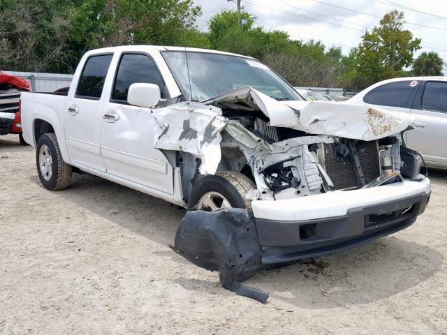 1GCDSCFE4C8113858 - 2012 CHEVROLET COLORADO L WHITE photo 1