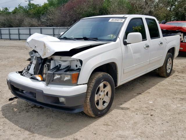 1GCDSCFE4C8113858 - 2012 CHEVROLET COLORADO L WHITE photo 2