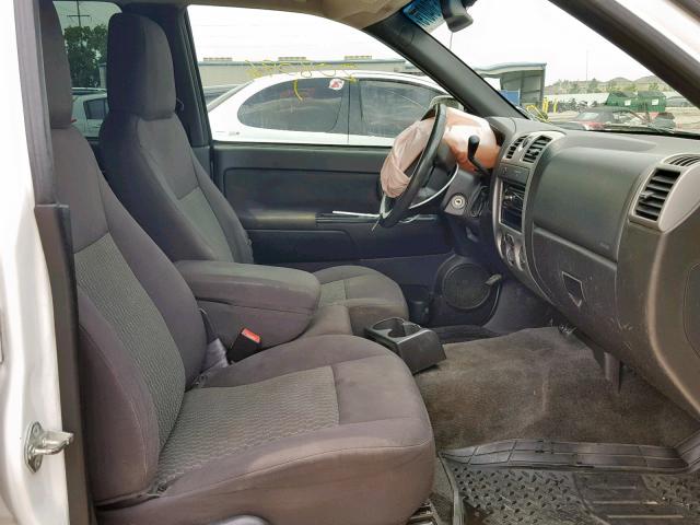 1GCDSCFE4C8113858 - 2012 CHEVROLET COLORADO L WHITE photo 5