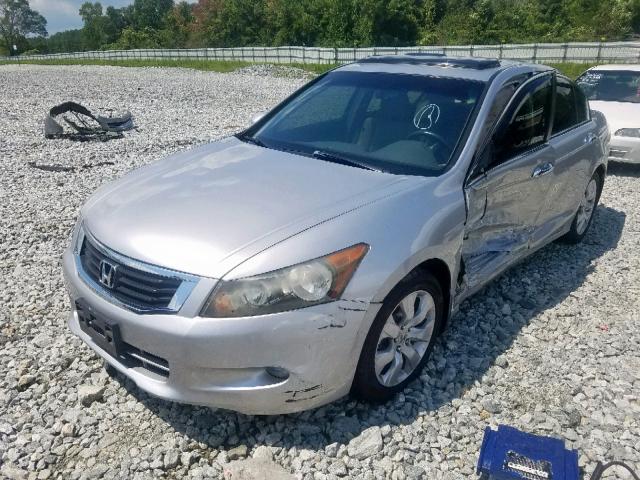 1HGCP368X9A030039 - 2009 HONDA ACCORD EXL SILVER photo 2