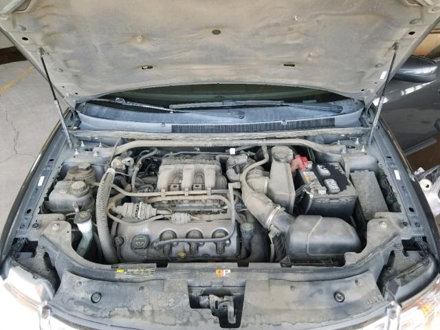 1FAHP24W78G101361 - 2008 FORD TAURUS SEL CHARCOAL photo 7