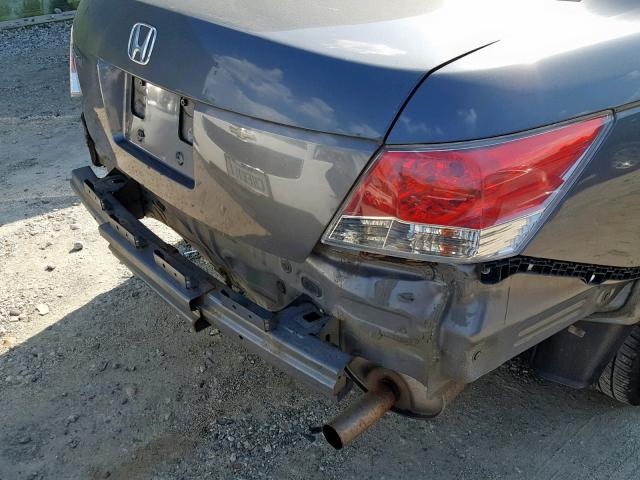 1HGCP2F31AA187705 - 2010 HONDA ACCORD LX GRAY photo 9