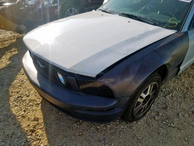 1ZVFT82H755153405 - 2005 FORD MUSTANG GT BLUE photo 9