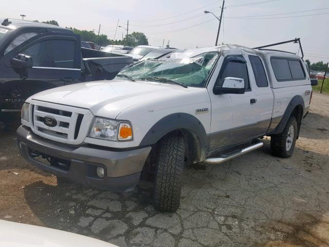 1FTZR15E67PA59840 - 2007 FORD RANGER SUP WHITE photo 2