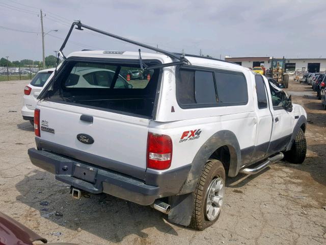 1FTZR15E67PA59840 - 2007 FORD RANGER SUP WHITE photo 4