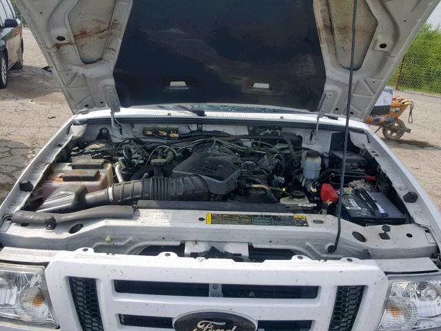 1FTZR15E67PA59840 - 2007 FORD RANGER SUP WHITE photo 7