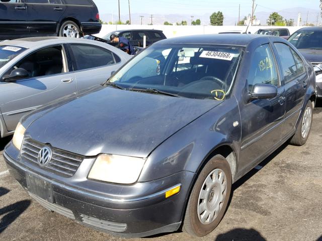 3VWRA69M04M103741 - 2004 VOLKSWAGEN JETTA GL GRAY photo 2