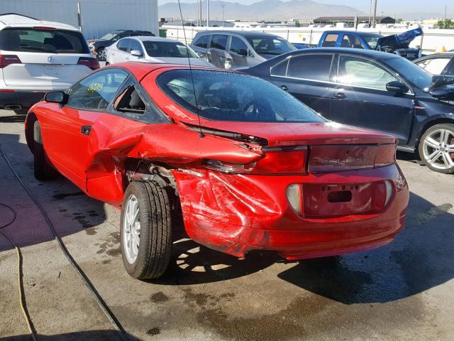 4A3AK34Y9SE088789 - 1995 MITSUBISHI ECLIPSE RS RED photo 3