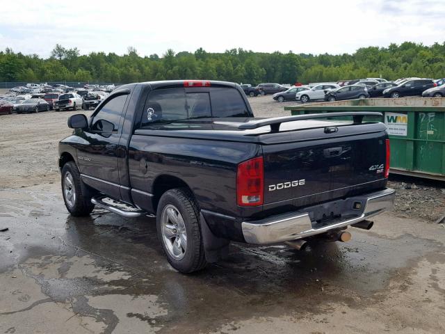 1D7HU16D94J171911 - 2004 DODGE RAM 1500 S BLACK photo 3