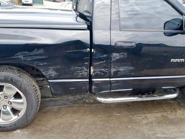 1D7HU16D94J171911 - 2004 DODGE RAM 1500 S BLACK photo 9