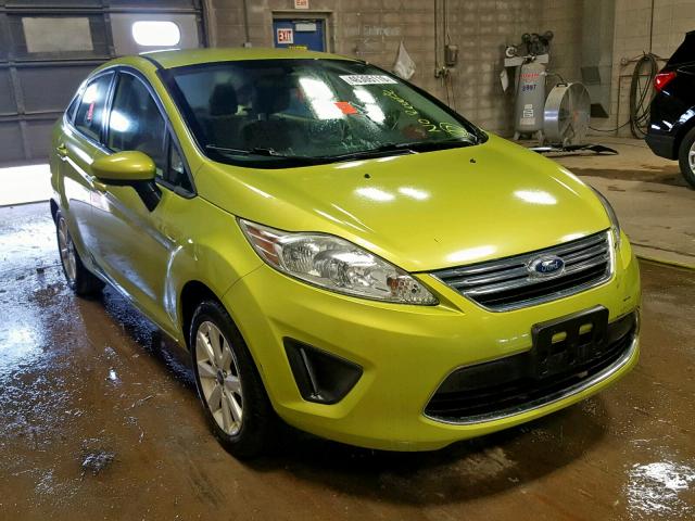 3FADP4BJ4CM161940 - 2012 FORD FIESTA SE GREEN photo 1