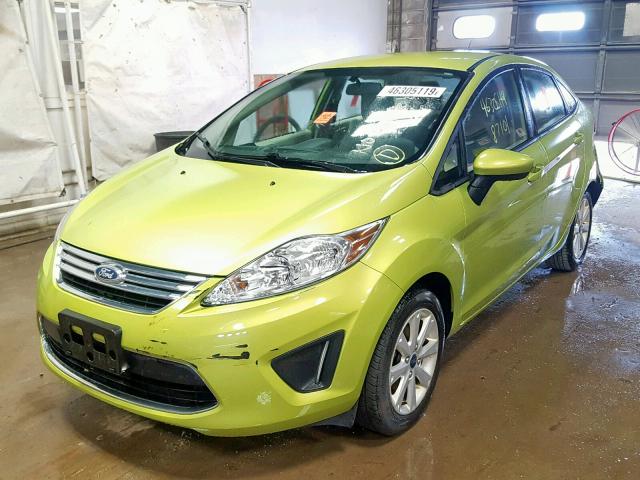 3FADP4BJ4CM161940 - 2012 FORD FIESTA SE GREEN photo 2