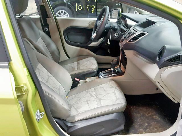 3FADP4BJ4CM161940 - 2012 FORD FIESTA SE GREEN photo 5