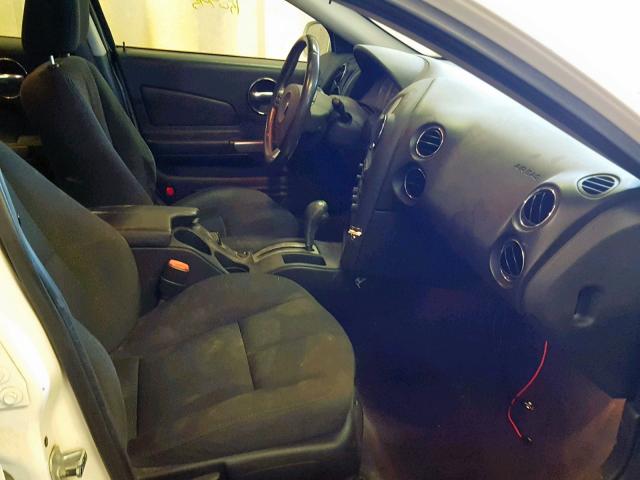 2G2WP552171101144 - 2007 PONTIAC GRAND PRIX WHITE photo 5