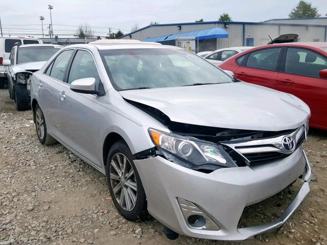 4T4BF1FK3CR268061 - 2012 TOYOTA CAMRY BASE SILVER photo 1