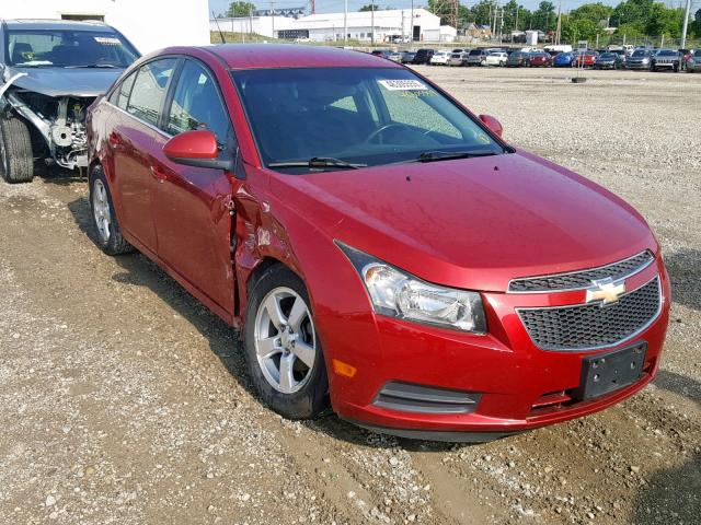 1G1PF5S90B7159514 - 2011 CHEVROLET CRUZE LT MAROON photo 1