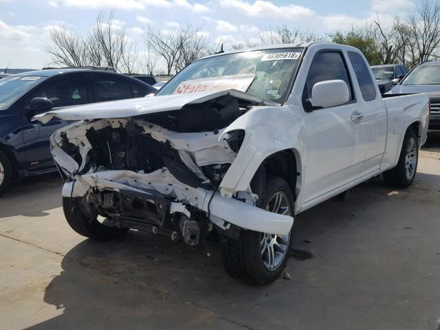 1GCESEFP4B8129249 - 2011 CHEVROLET COLORADO L WHITE photo 2
