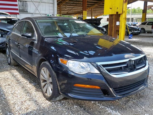 WVWMN7AN8BE716088 - 2011 VOLKSWAGEN CC SPORT BLACK photo 1