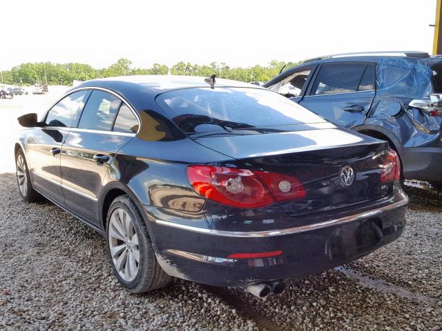 WVWMN7AN8BE716088 - 2011 VOLKSWAGEN CC SPORT BLACK photo 3