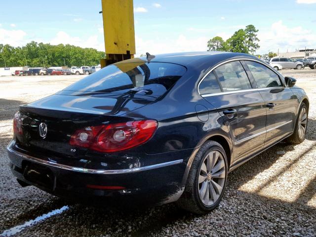 WVWMN7AN8BE716088 - 2011 VOLKSWAGEN CC SPORT BLACK photo 4